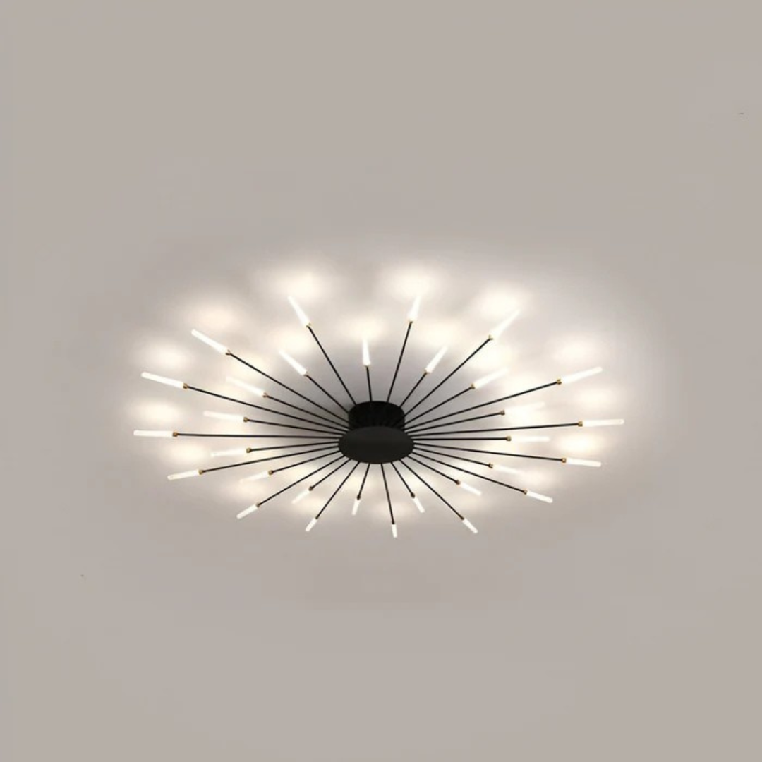 Spiral - Lampada a Soffitto LED di Lusso | Elegante Lampadario per il Soggiorno