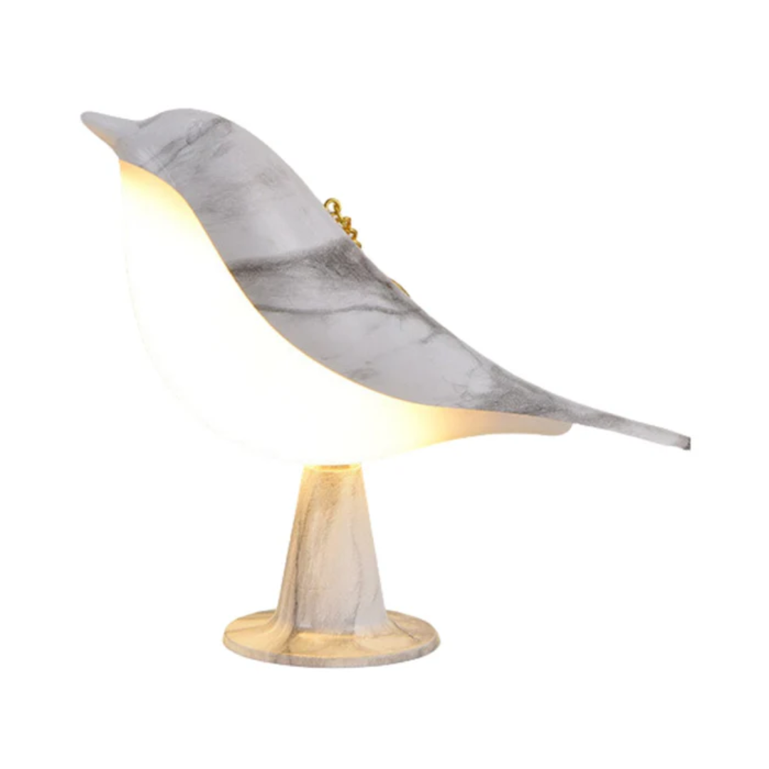 Thix - Lampada da Tavolo Divertente a Forma di Uccello