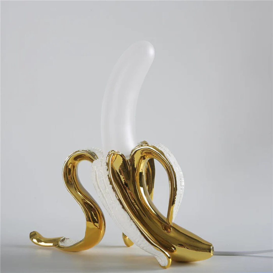 Banana - Lampada da Tavolo LED in Oro