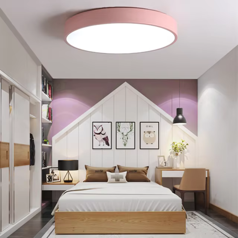 Iserene - Dimmerable Round LED Ceiling Lamp