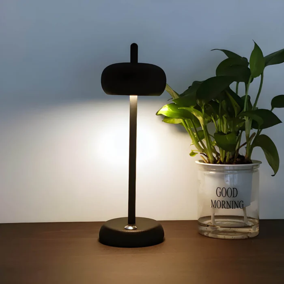 Deros - Lampada da Tavolo LED Senza Fili Moderna