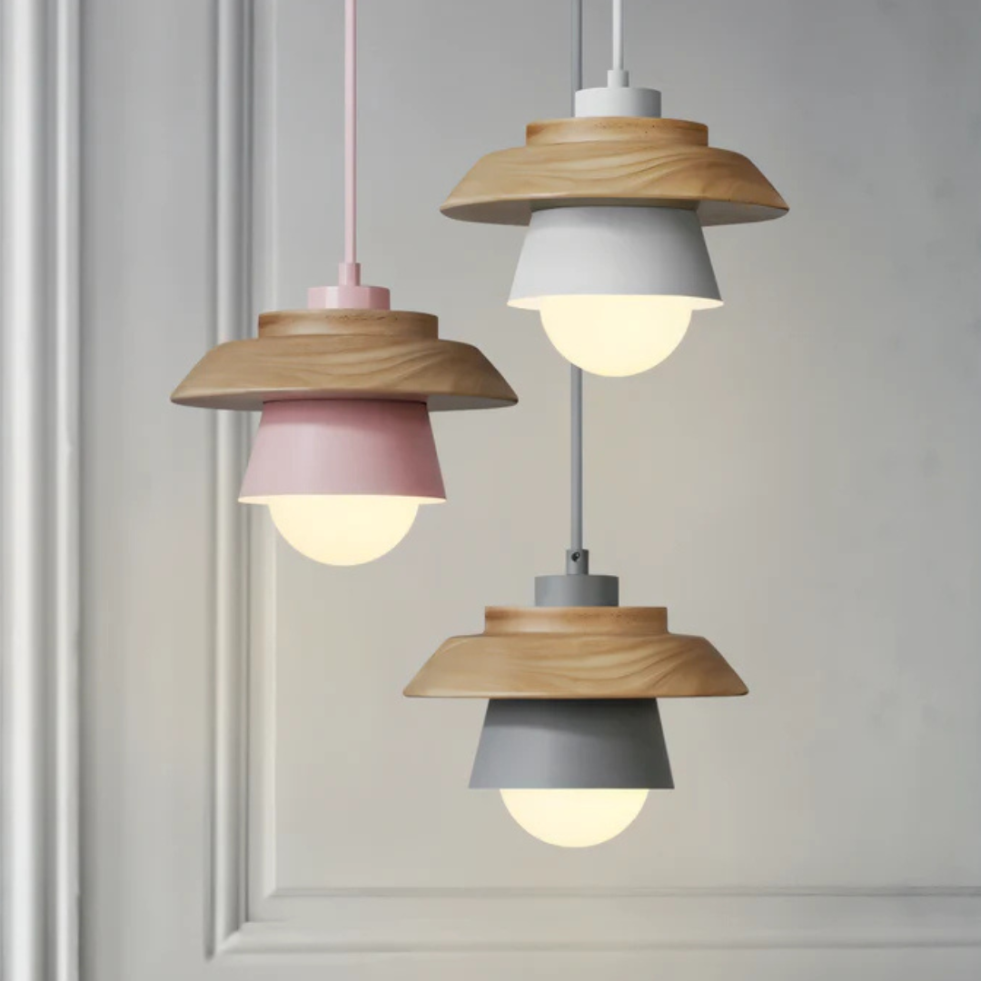 Riva - Lampada a Sospensione LED per Tavolo da Pranzo in Design Scandinavo