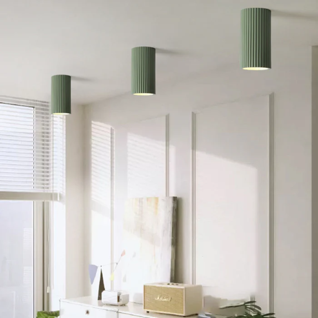 Pynae - Lampada da soffitto minimalista in resina