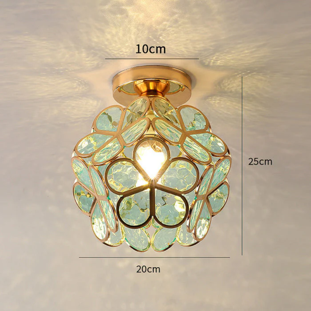 Zyvia - Lampadario di Vetro Elegante
