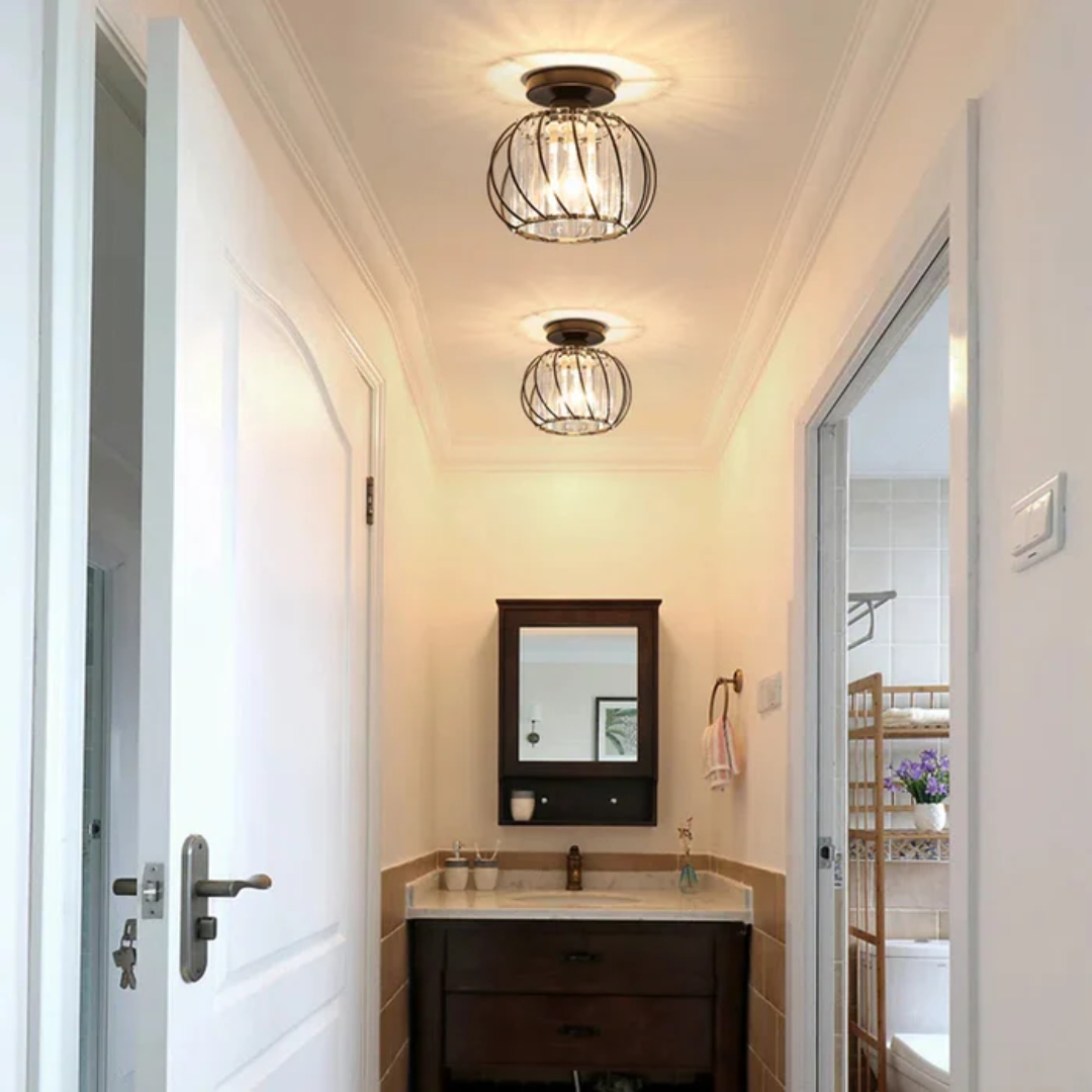 Panacea - Lampada da soffitto moderna in vetro