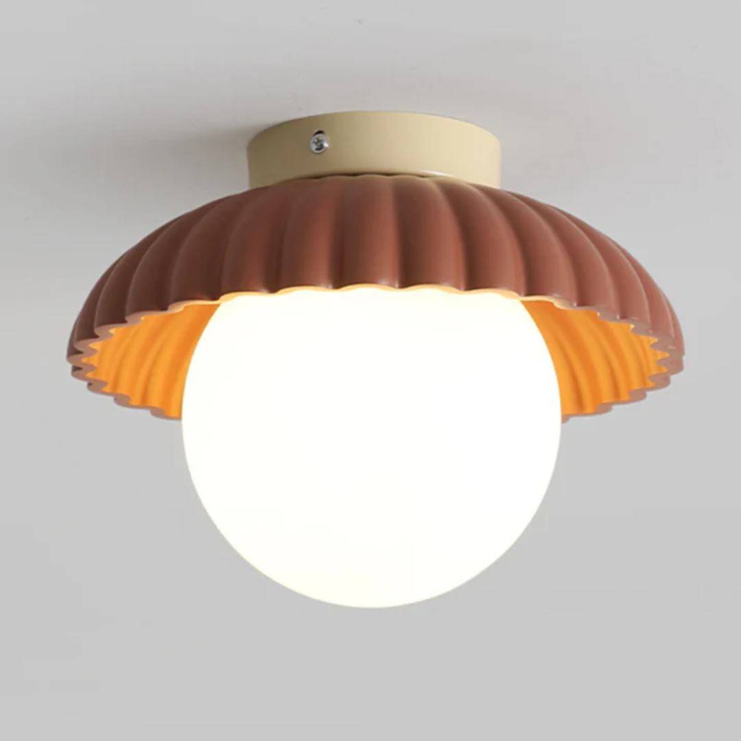 Jiora - Lampada da soffitto in metallo stile industriale