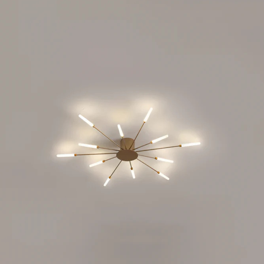 Spiral - Lampada a Soffitto LED di Lusso | Elegante Lampadario per il Soggiorno