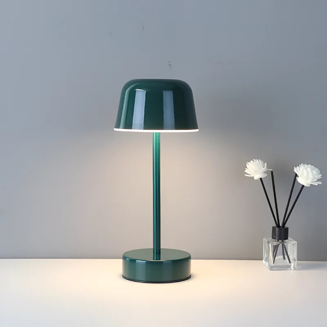 Luvra - Lampada da Tavolo Retro con Illuminazione LED