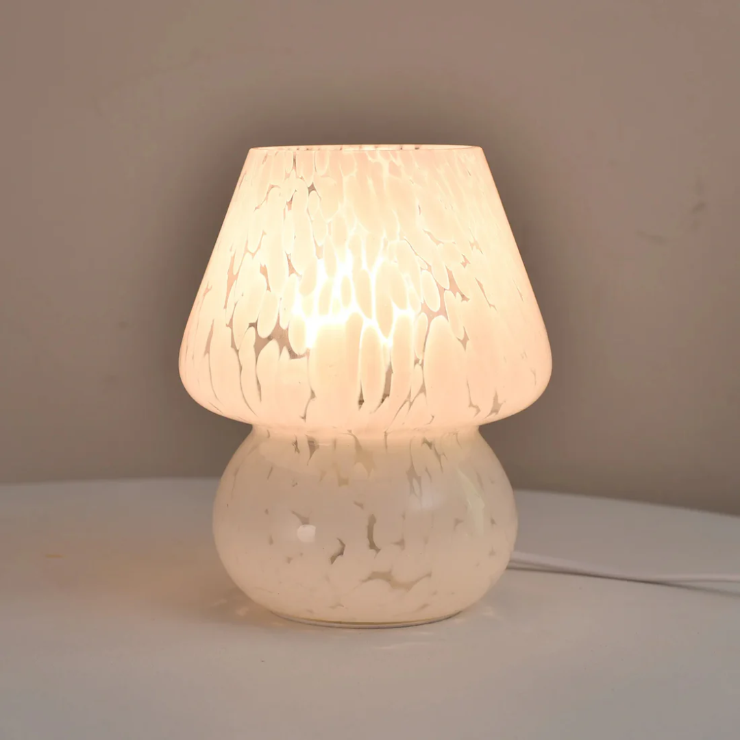 Troy - Lampada da Tavolo Colorata a Forma di Fungo