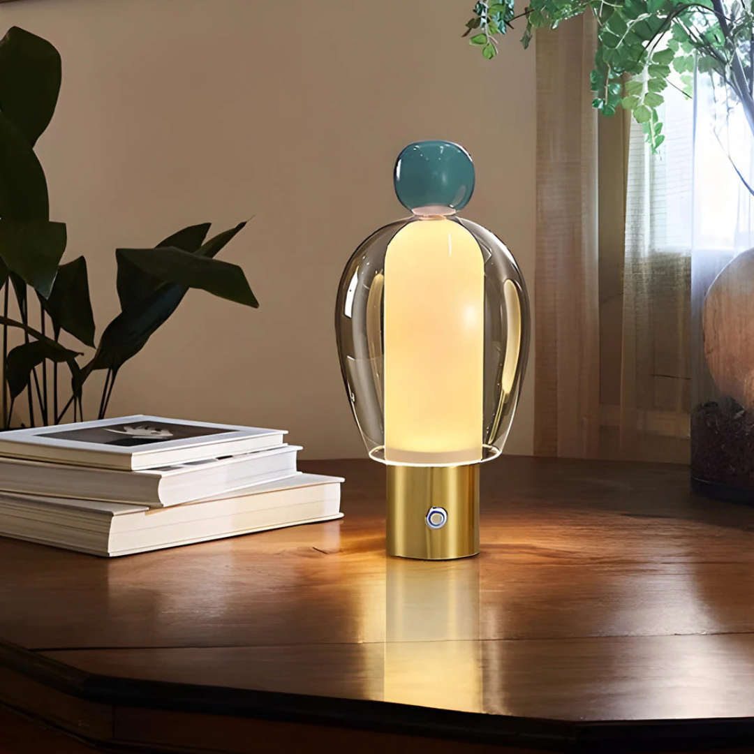 Clarita - Luxe Draadloze en Oplaadbare LED Tafellamp
