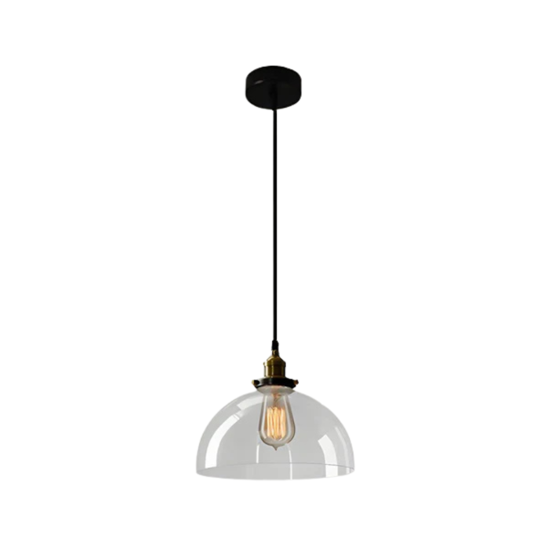Urban - Elegante Lampada a Sospensione Vintage in Vetro per la Sala da Pranzo