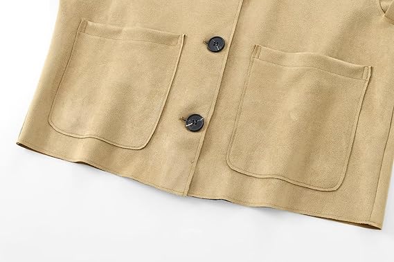 Sophisticated Tailored Long Sleeve Cropped Blazer for Women