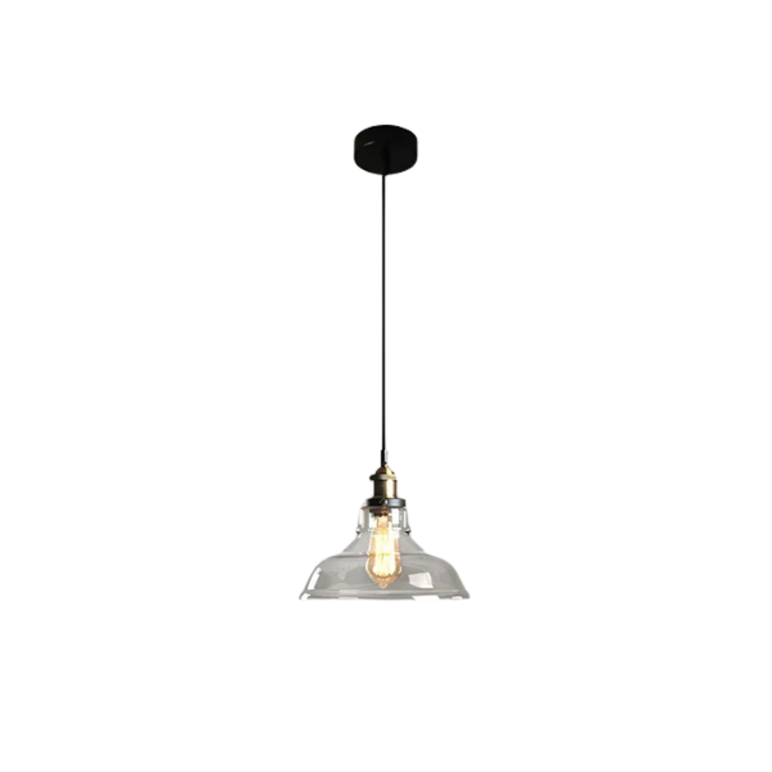 Urban - Elegante Lampada a Sospensione Vintage in Vetro per la Sala da Pranzo