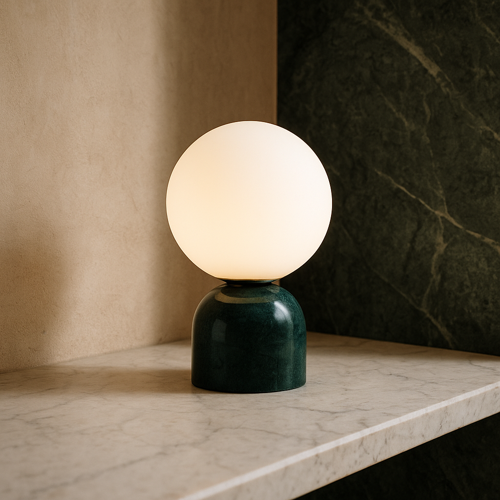 Orantheia - Lampada da Tavolo Moderna per Soggiorno o Camera da Letto