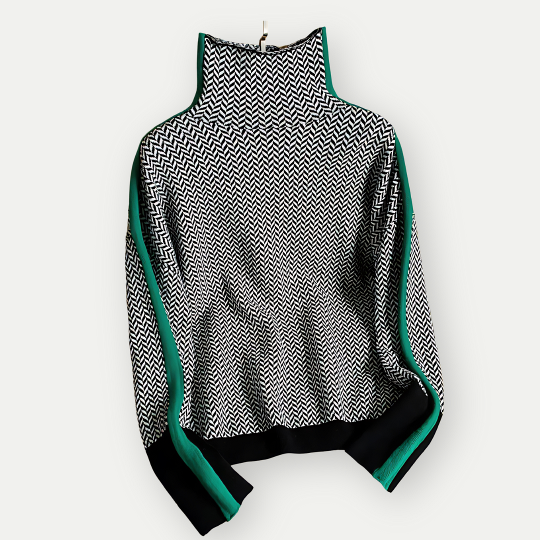 Clauzia | Women's Modern Long Sleeve Winter Sweater