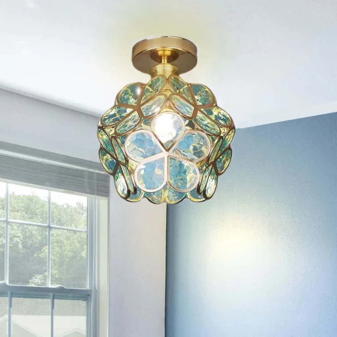 Zyvia - Lampadario di Vetro Elegante