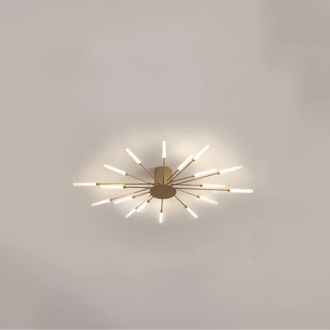 Spiral - Lampada a Soffitto LED di Lusso | Elegante Lampadario per il Soggiorno