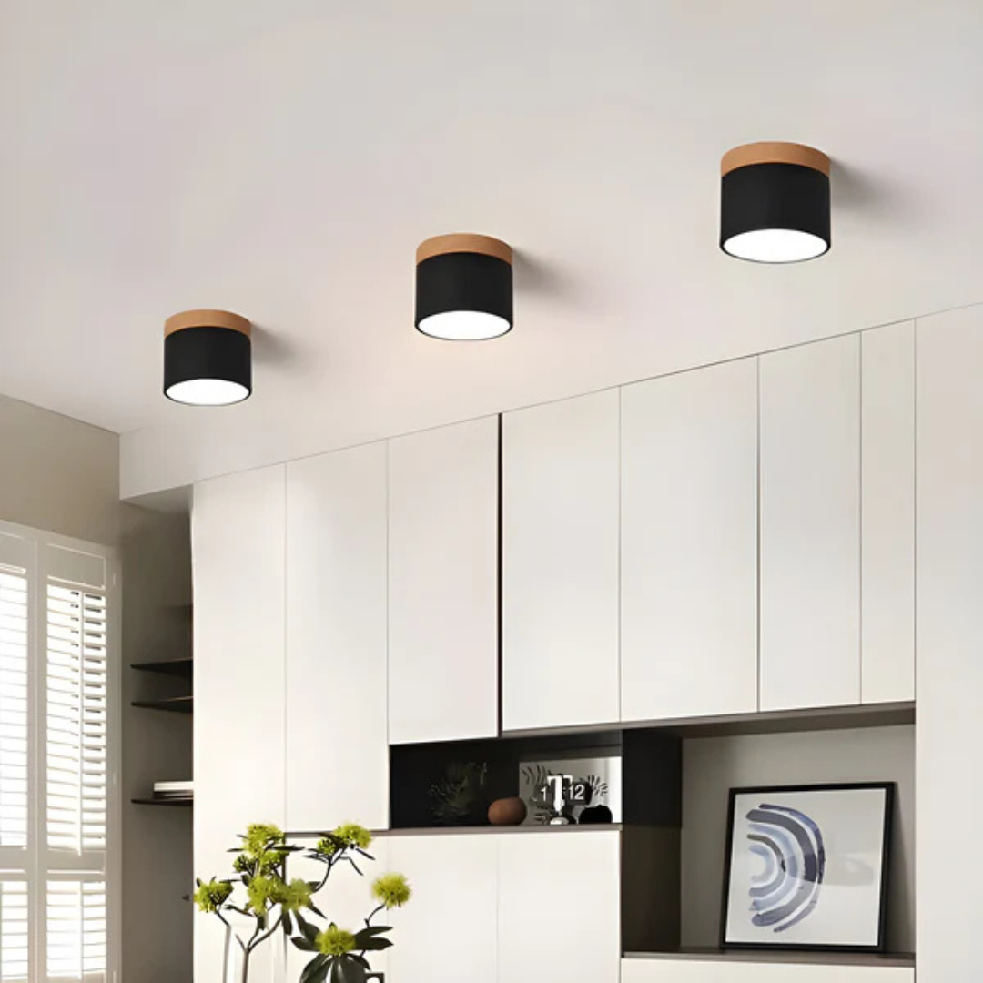 Vesta - Lampada a soffitto LED in stile vintage