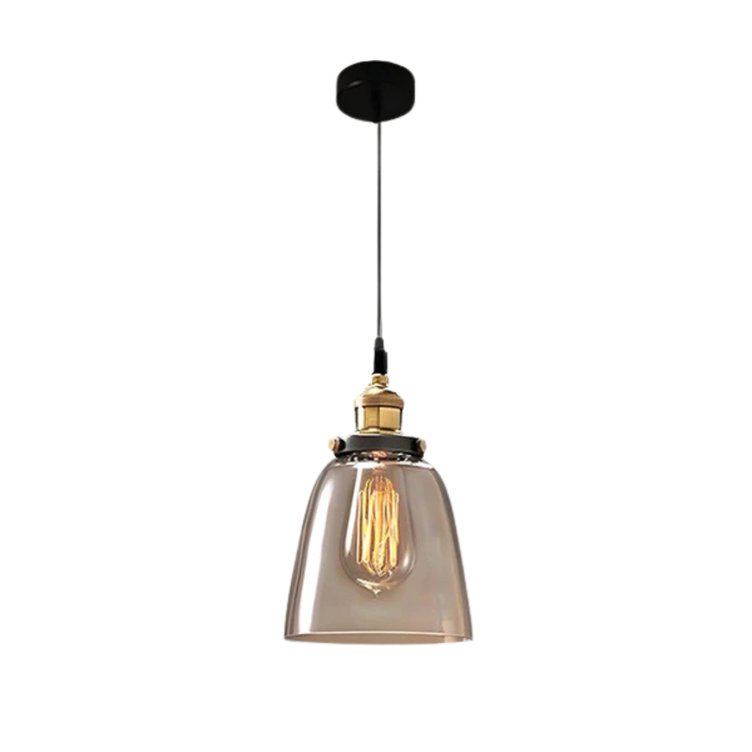 Urban - Elegante Lampada a Sospensione Vintage in Vetro per la Sala da Pranzo