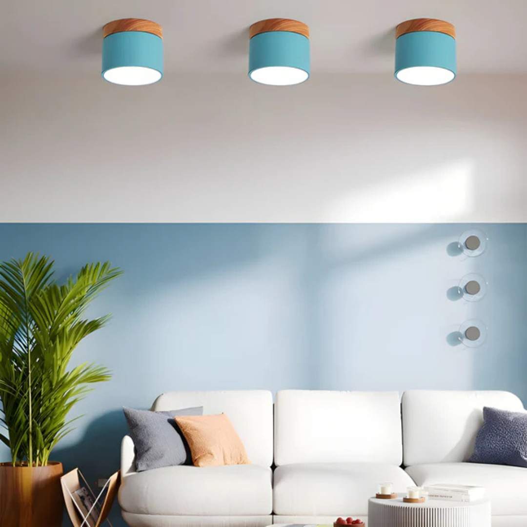 Vesta - Lampada a soffitto LED in stile vintage