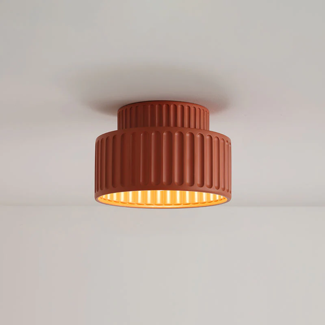 Vitellia - Lampada da Soffitto in Stile Vintage