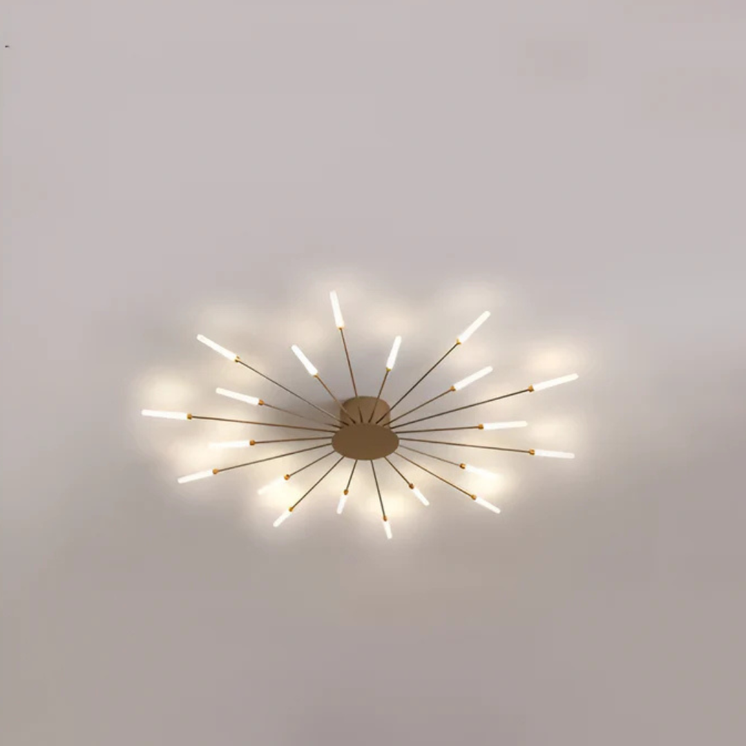 Spiral - Lampada a Soffitto LED di Lusso | Elegante Lampadario per il Soggiorno