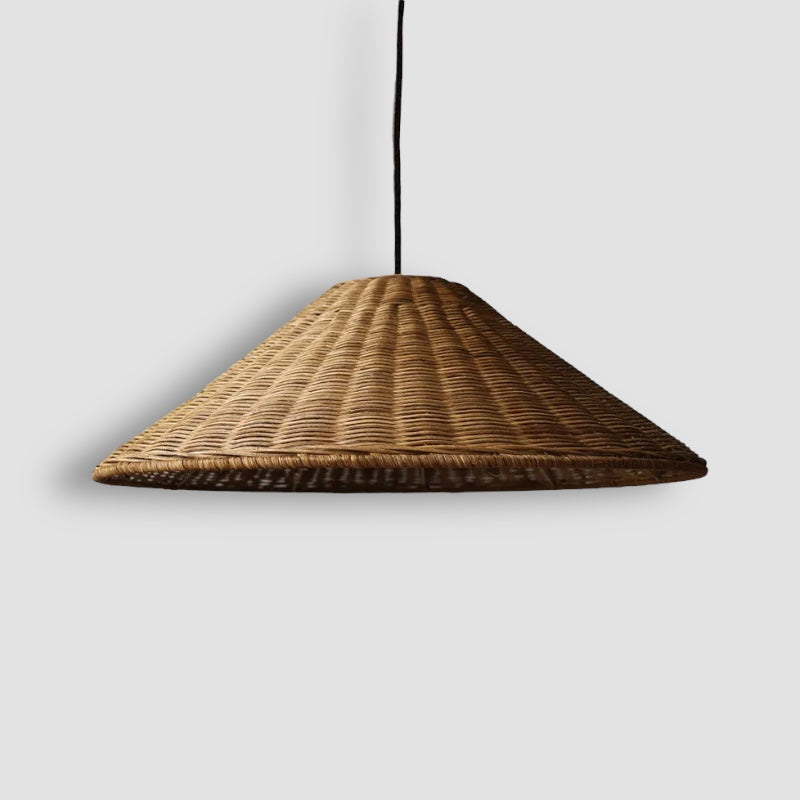 Aurethia - Lampada a sospensione LED in bambù dallo stile scandinavo