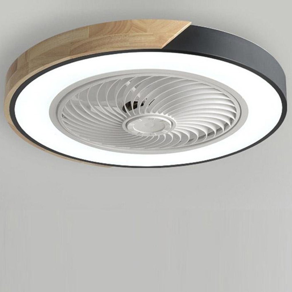 Laurentia - Lampada a soffitto LED moderna con ventilatore integrato