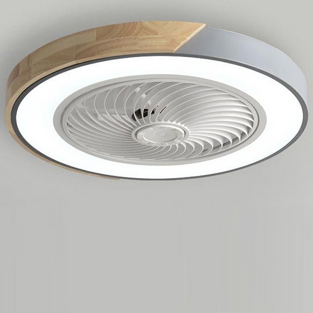 Laurentia - Lampada a soffitto LED moderna con ventilatore integrato