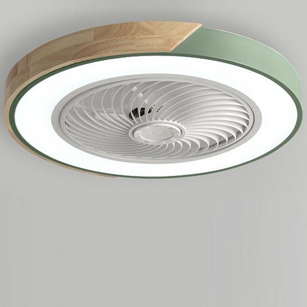 Laurentia - Lampada a soffitto LED moderna con ventilatore integrato