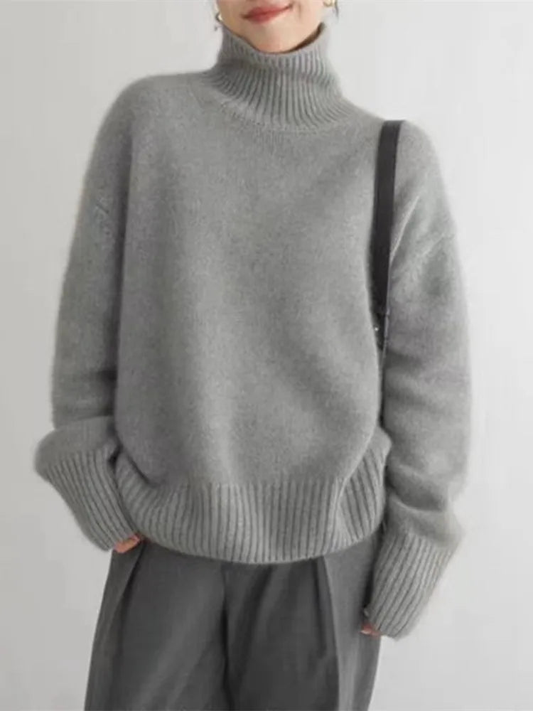 Serenity | Women's Turtleneck Sweater