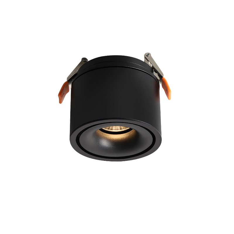 Alira - Lampada a soffitto LED cilindrica regolabile incassata