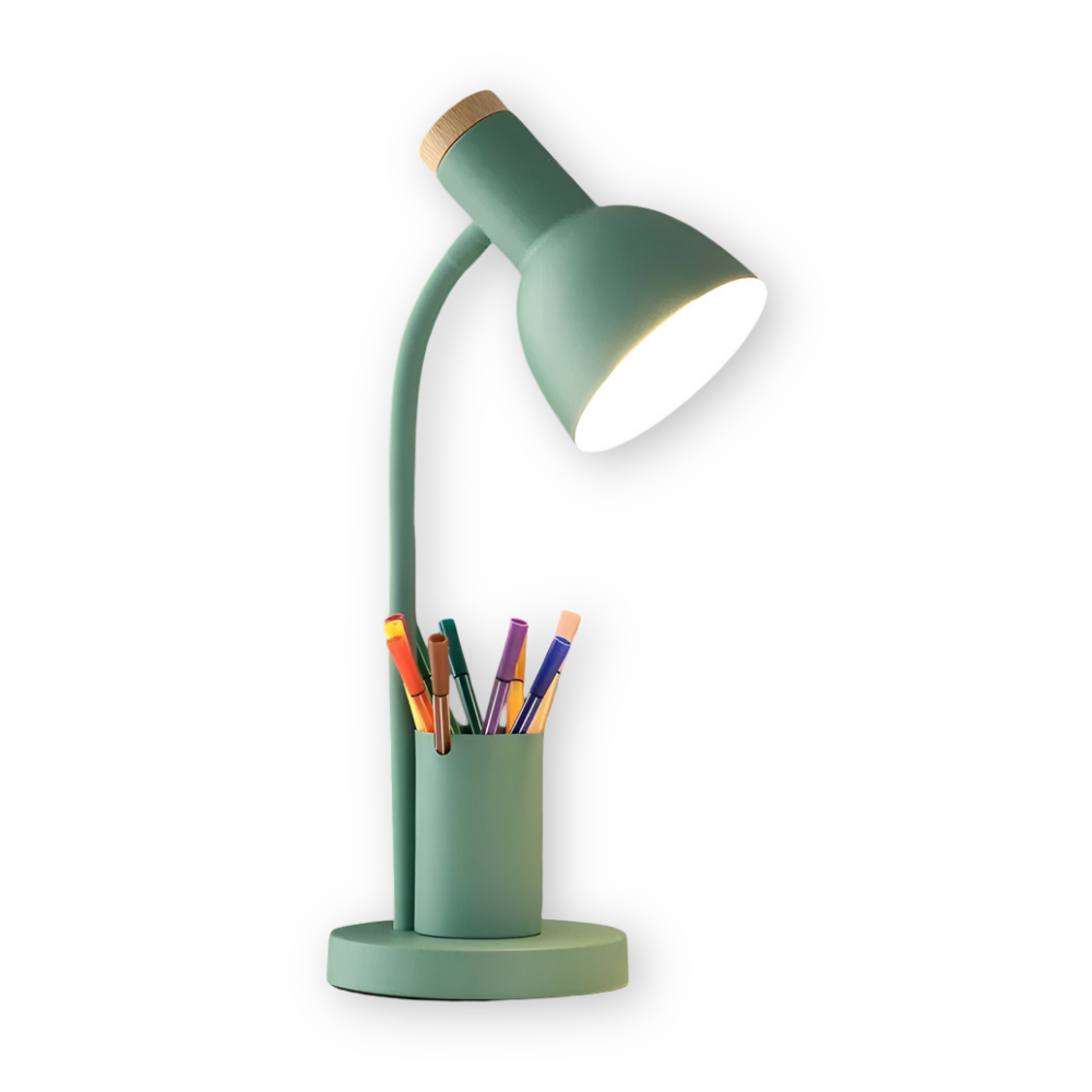 Cressida - Lampada da Tavolo LED Moderna con Porta Penne