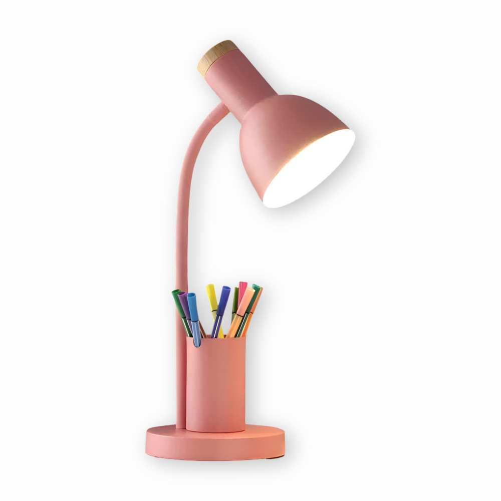 Cressida - Lampada da Tavolo LED Moderna con Porta Penne
