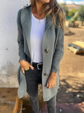 Elegant Women's Knit Cardigan
