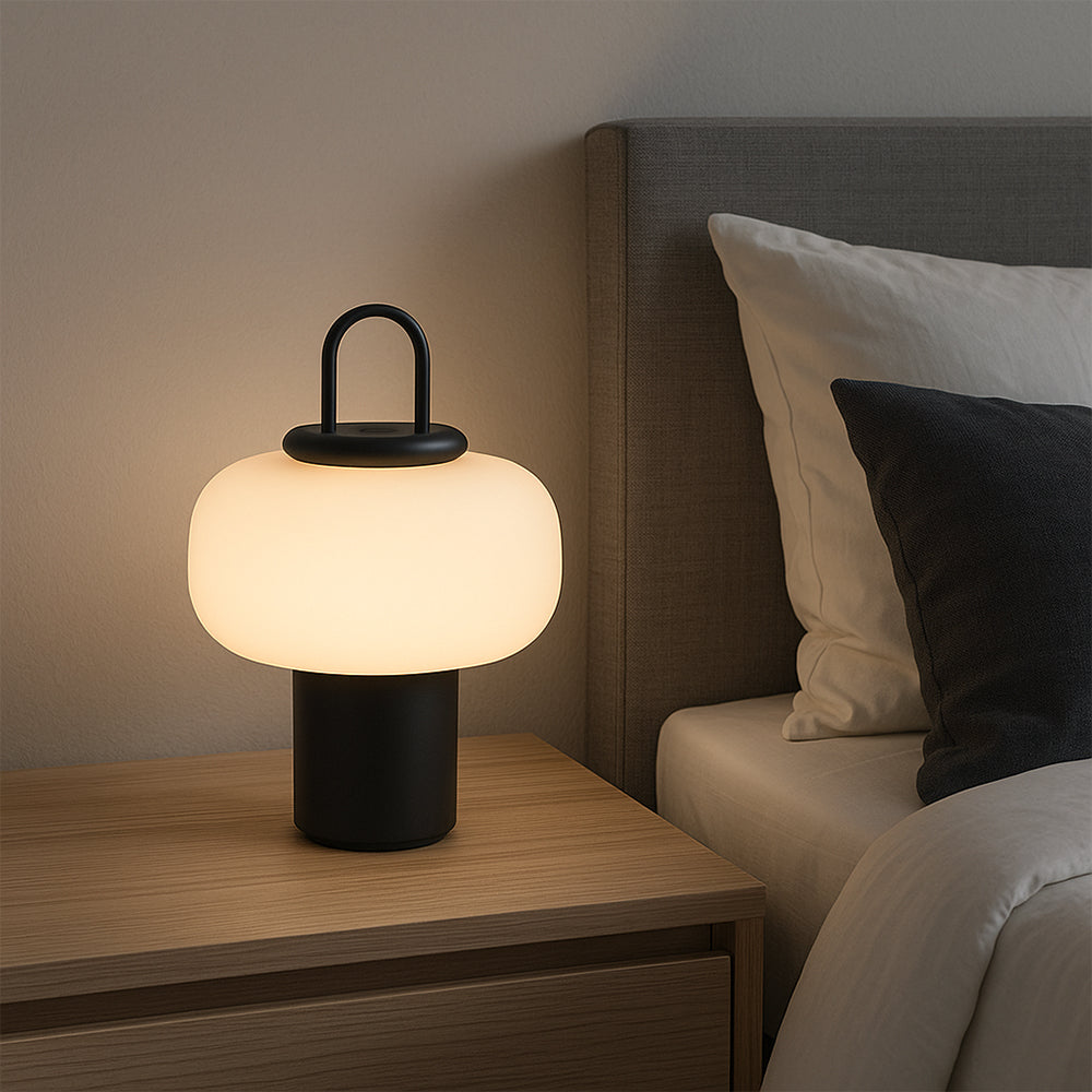 Serelune - Lampada da Tavolo Minimalista in Stile Scandinavo