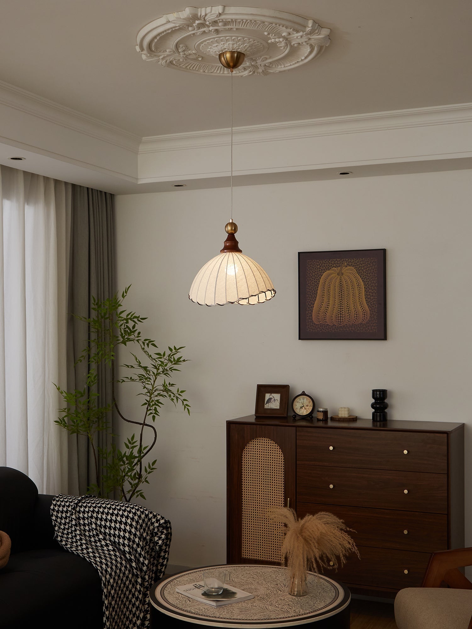 Velona - Modern Fabric Pendant Lamp