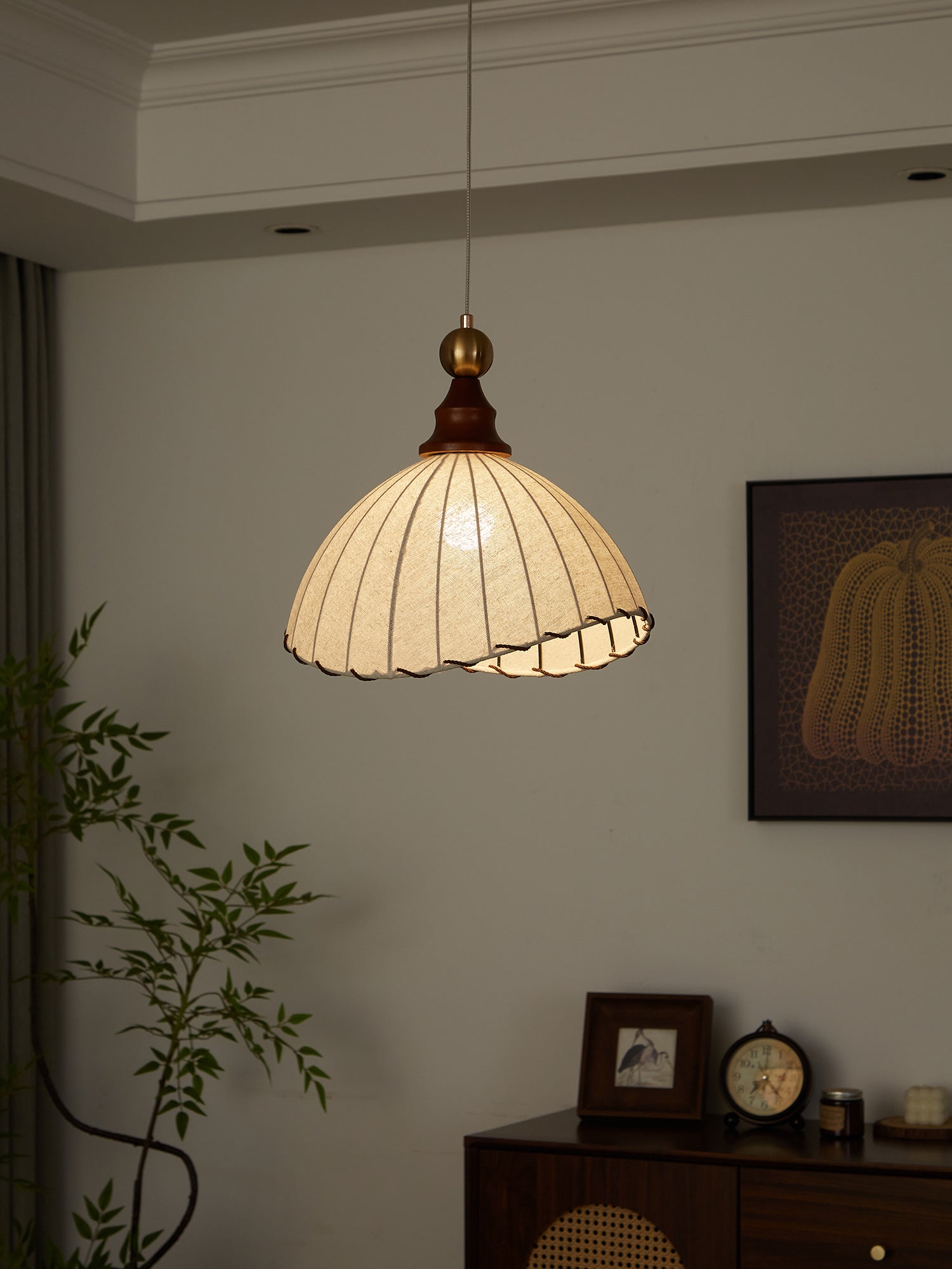 Velona - Modern Fabric Pendant Lamp