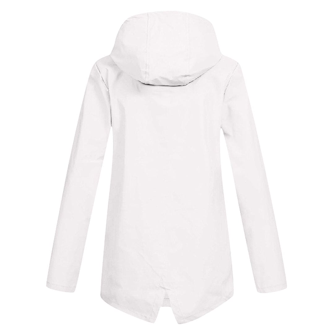 Lightweight Waterproof Windbreaker Jacket with Hood for Women