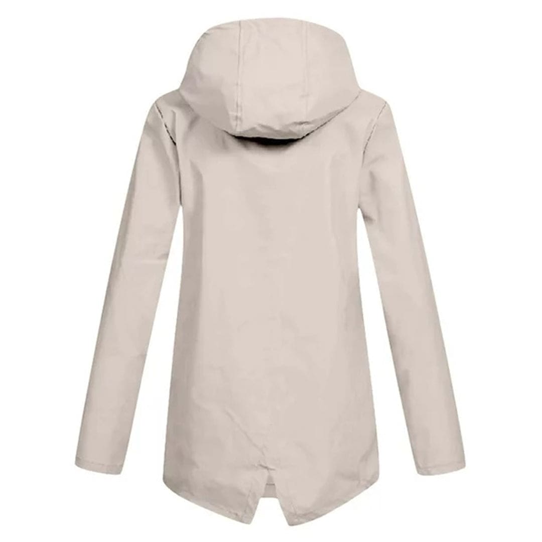 Lightweight Waterproof Windbreaker Jacket with Hood for Women