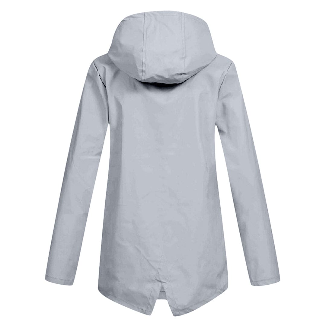 Lightweight Waterproof Windbreaker Jacket with Hood for Women