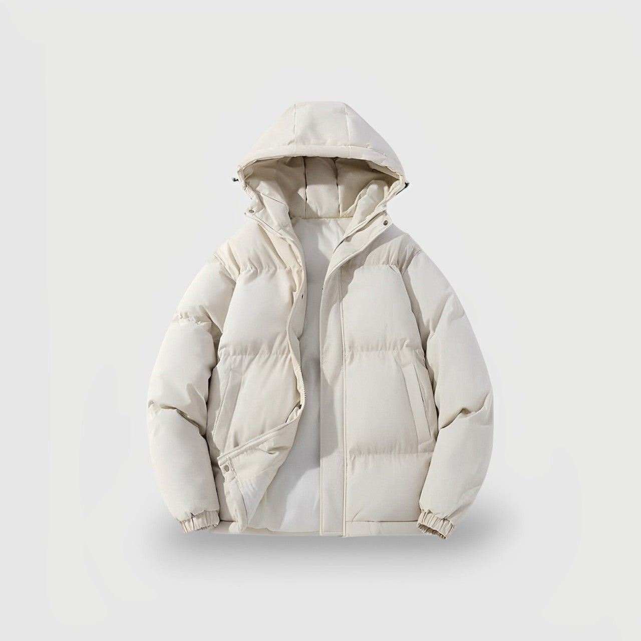 Quilted Insulated Hooded Puffer Parka for Women