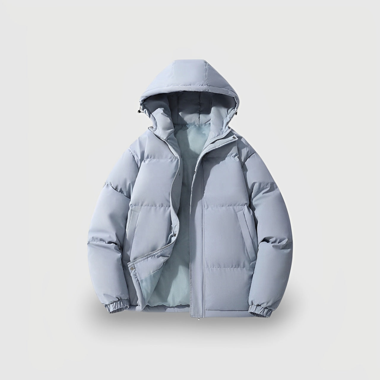 Quilted Insulated Hooded Puffer Parka for Women