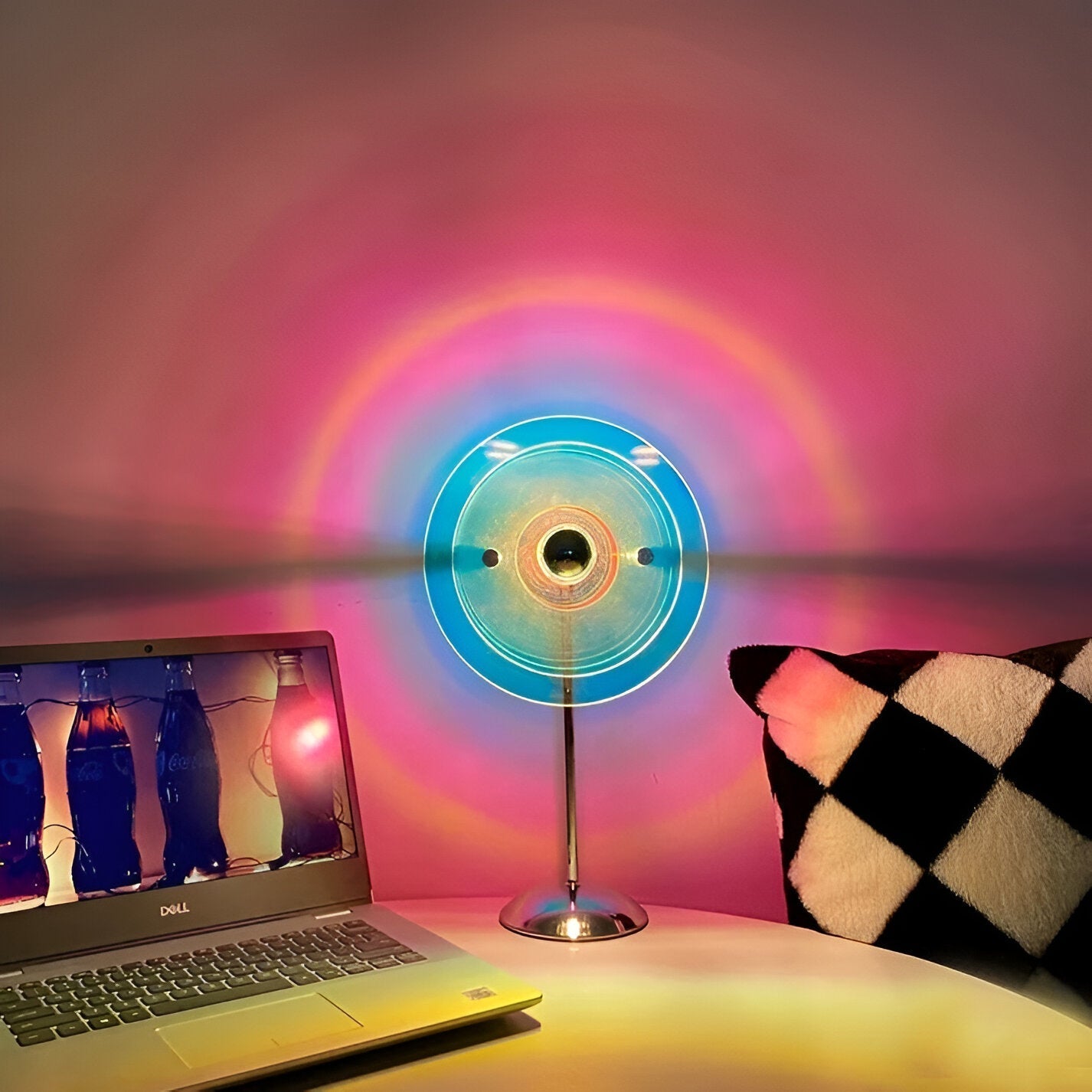 Sylinaea - Lampada da Tavolo LED Retro Stile Disco