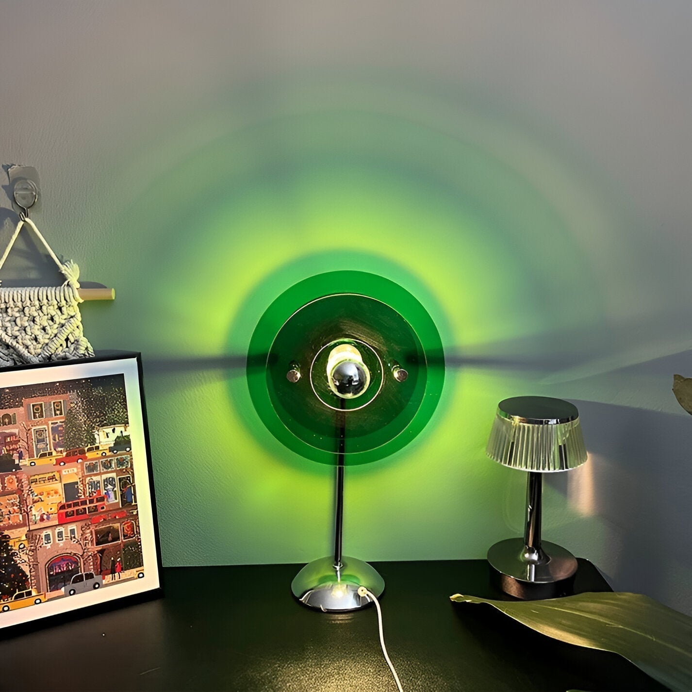 Sylinaea - Lampada da Tavolo LED Retro Stile Disco