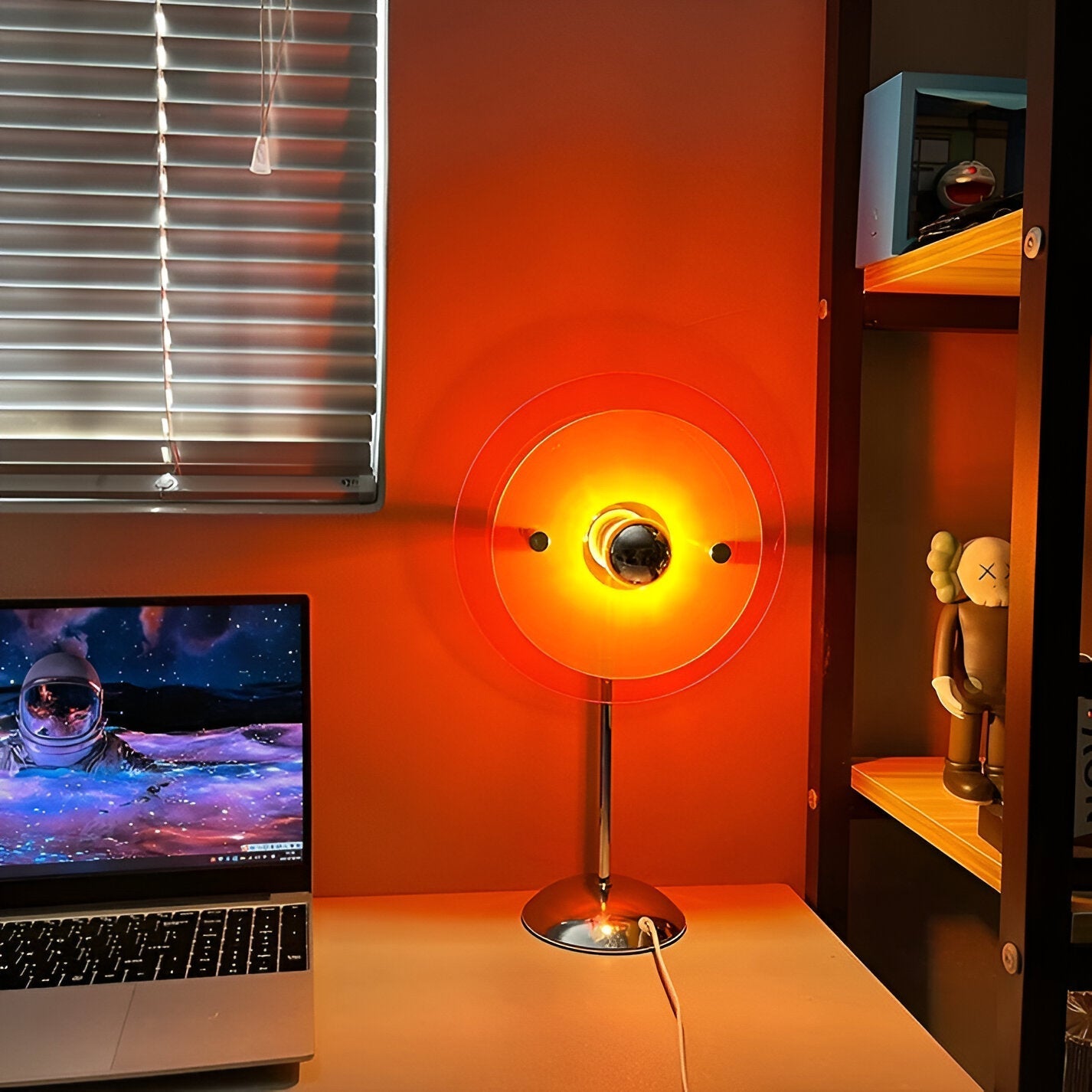 Sylinaea - Lampada da Tavolo LED Retro Stile Disco