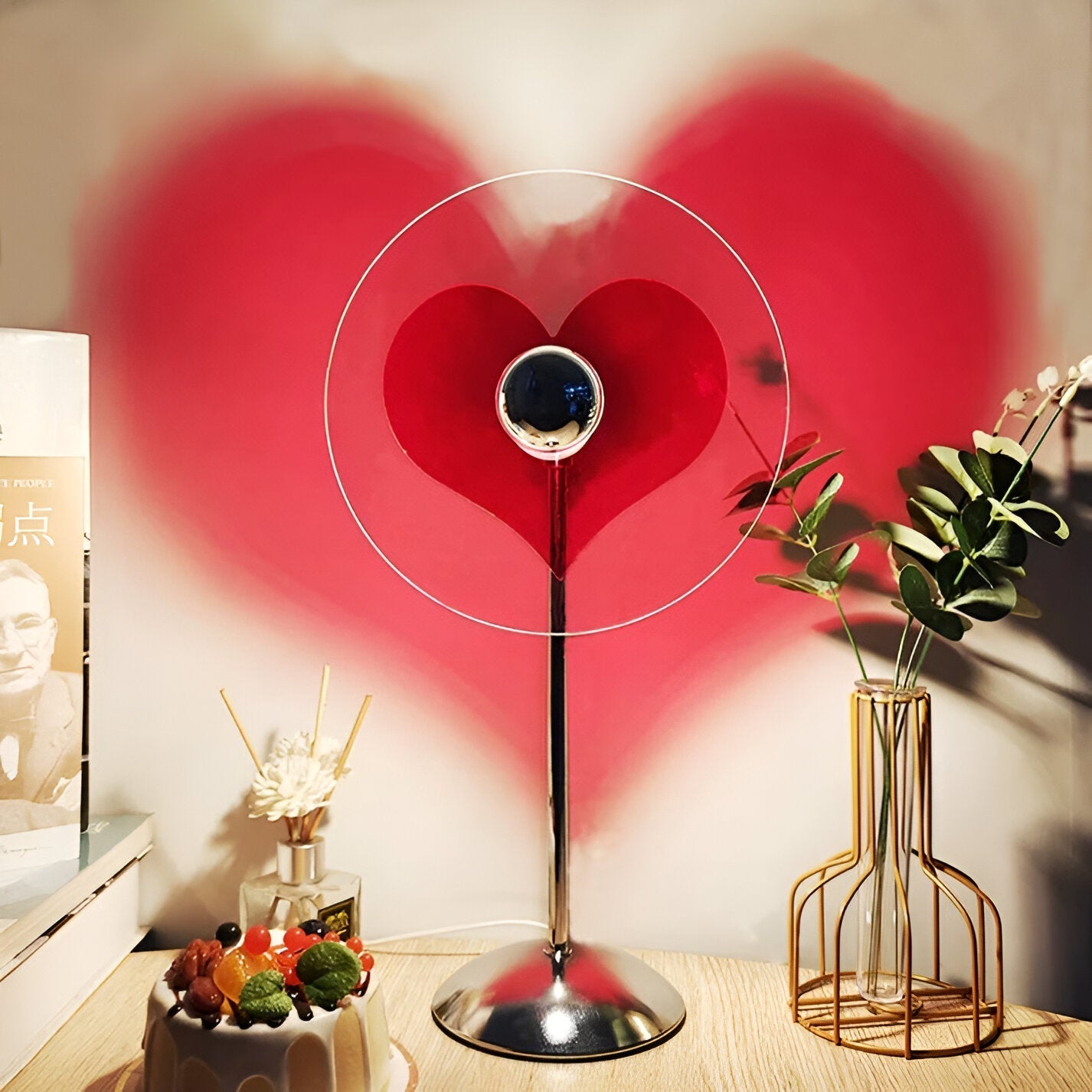 Sylinaea - Lampada da Tavolo LED Retro Stile Disco