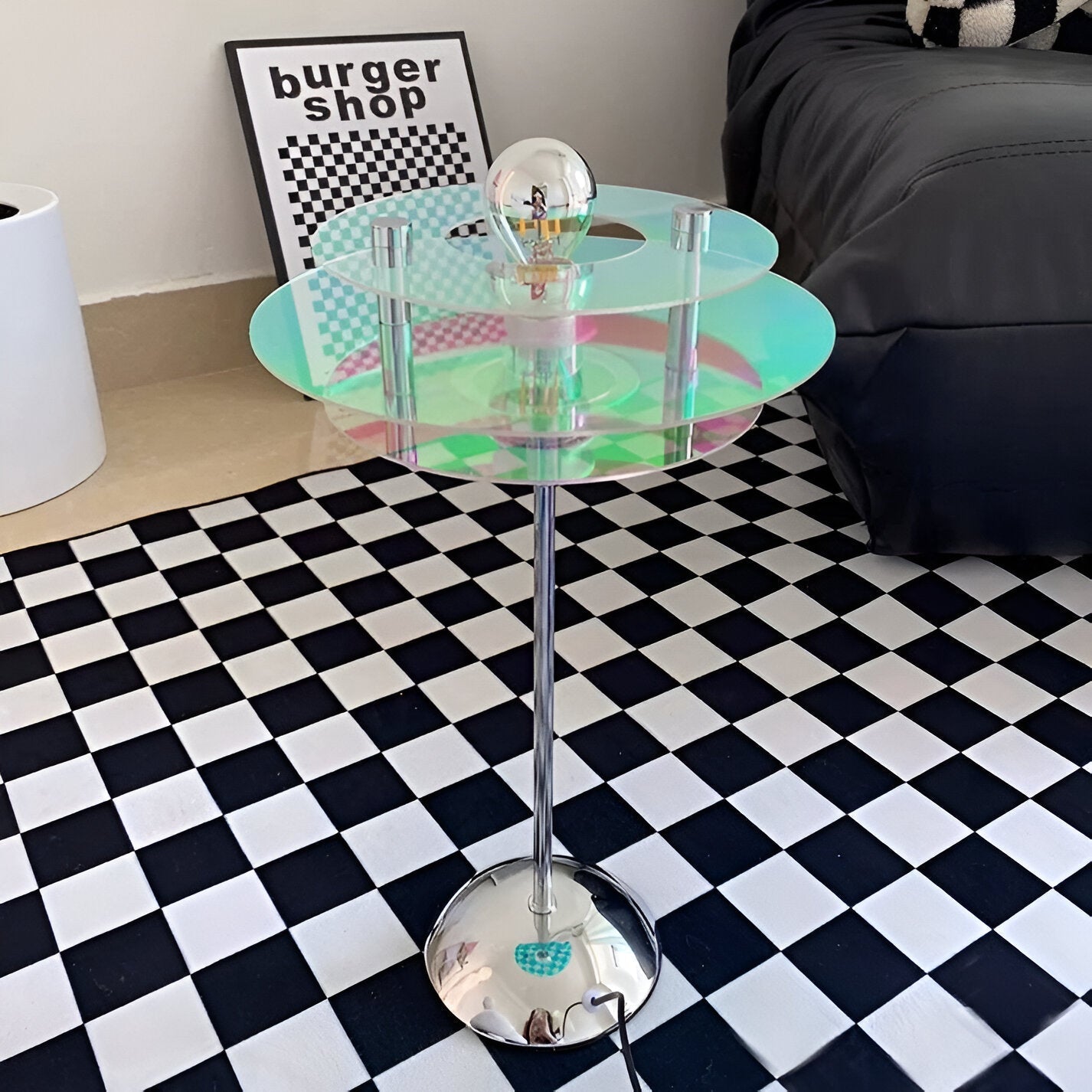Sylinaea - Lampada da Tavolo LED Retro Stile Disco