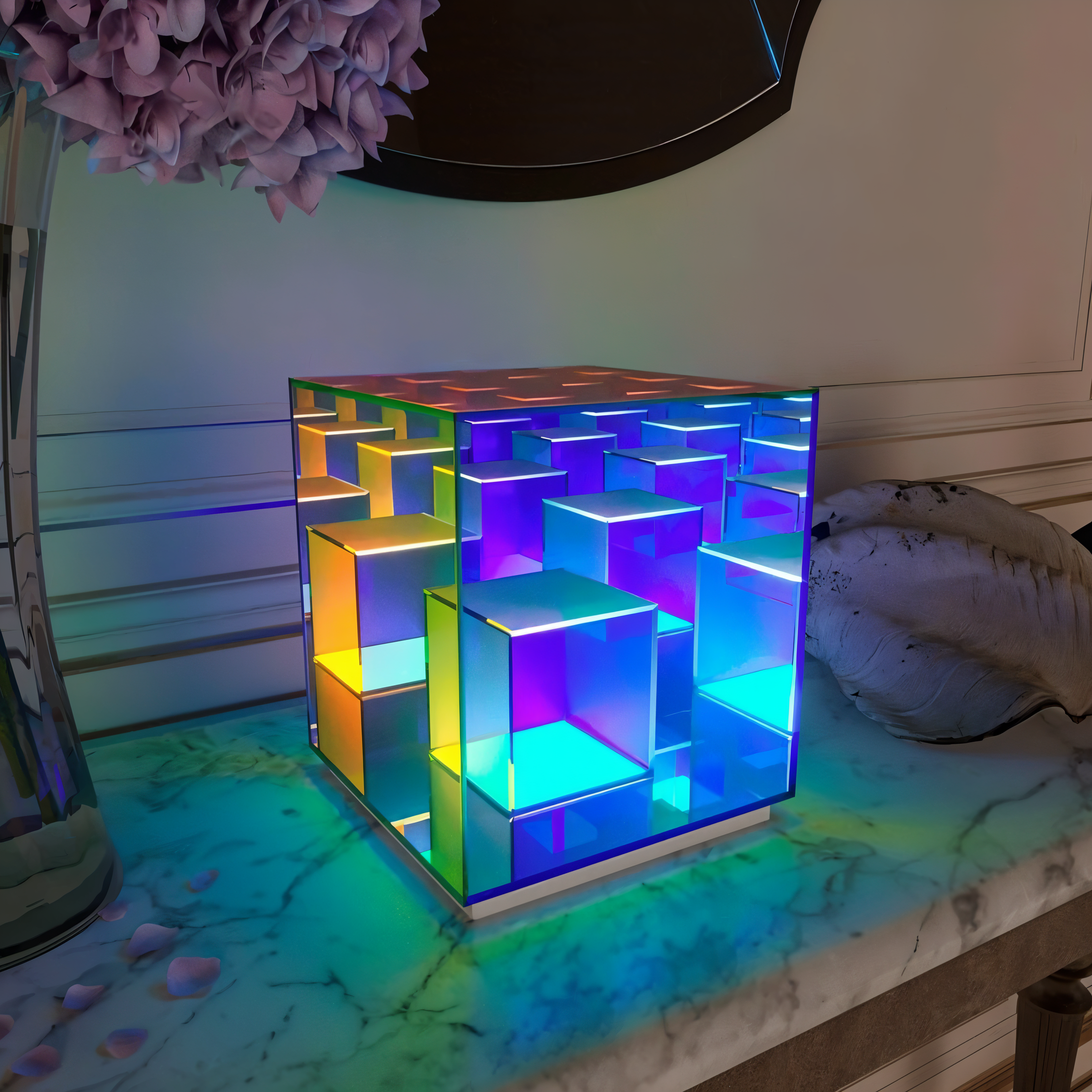 Xyrol - 3D Table Lamp