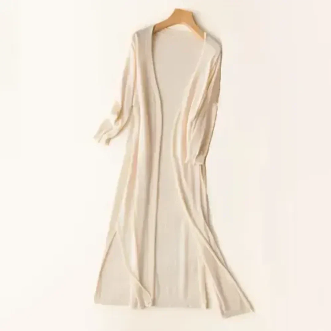 Inezimen | Women's Lightweight Long Modern Cardigan